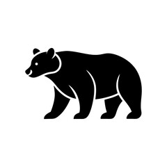 vector illustration of a bear