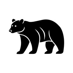 vector illustration of a bear