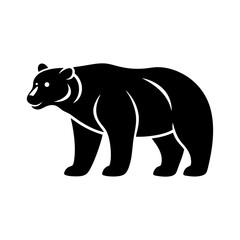 vector illustration of a bear