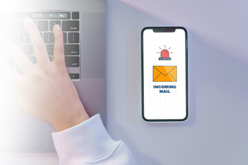 Receiving Incoming Mail Alert on Smartphone