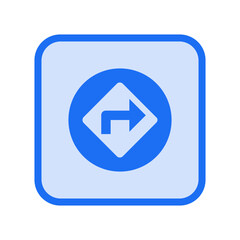 Assistant Direction Filled Icon