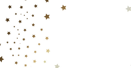 Gold Star Background: Festive Sparkle