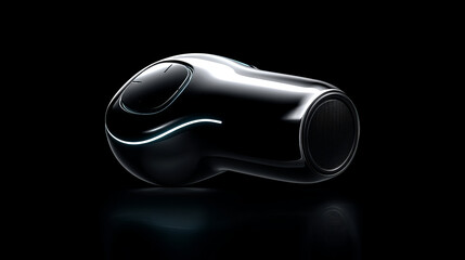 Sleek futuristic device showcasing modern design and innovative technology.