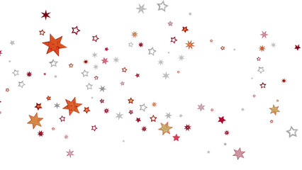 Beautiful image of scattered stars, perfect for holiday designs and backgrounds.