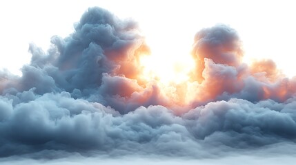 Ominous dark clouds gathering with golden sunlight breaking through the dramatic sky atmosphere creating a divine view