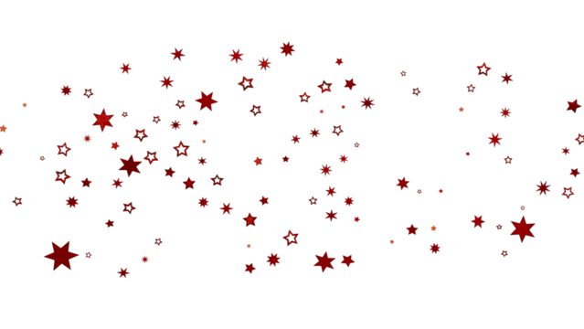 Red Starry Background Texture