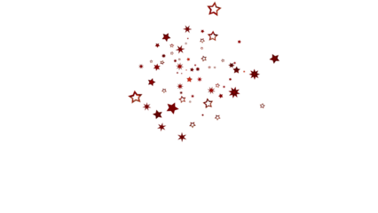 Red Star Burst on White Background
