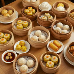 Delicious Dim Sum Platter: Best Chinese Restaurant Dishes