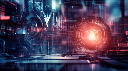 Modern industrial technology: laser cutting, metal milling, and plasma CNC engraving.  A conceptual banner showcasing advanced metalworking techniques.
 