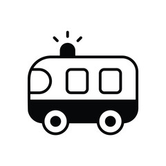 Special Transport Icon Vector Stock Illustration