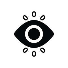 View Point Icon Vector Stock Illustration