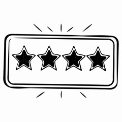 Fototapeta premium star logo design