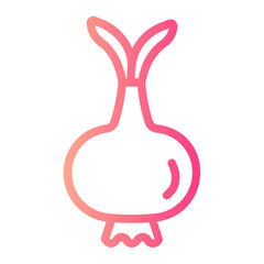 onion gradient icon