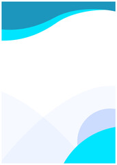 Obraz premium Elegant Blue and White Abstract Background Design for Modern Presentations and Websites