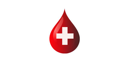 A PNG Donate Blood: Save Lives, Red Cross Blood Drive on transparent background
