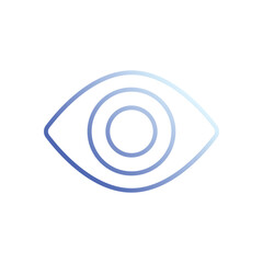 View Point Icon Vector Stock Illustration