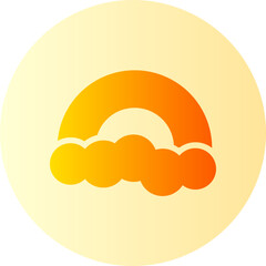 rainbow gradient icon