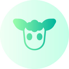 sheep gradient icon