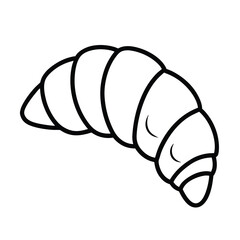 croissant outline vector illustration croissant vector illustration