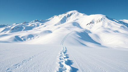 ski resort in the winter