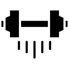 workout solid icon