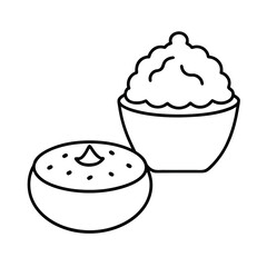 risotto tiramisu outline