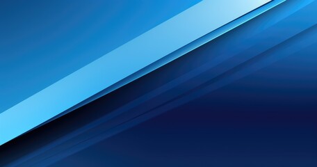 Blue background with diagonal stripes, representing a corporate or tech theme. 