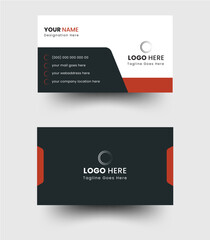 Corporate Business Card, Business card design template, Clean professional business card template, visiting card, business card template. 