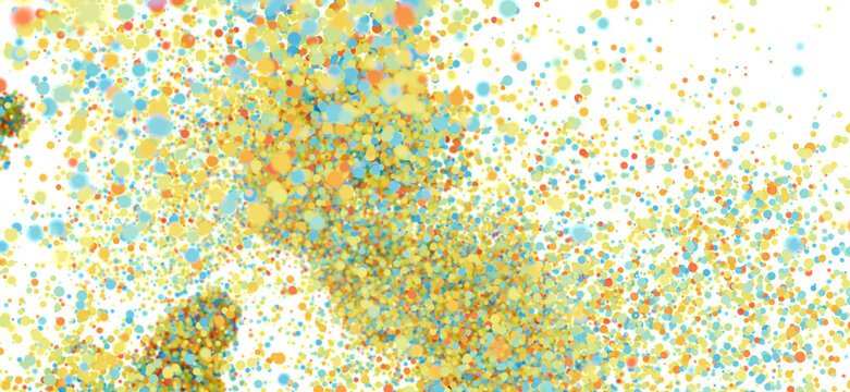 Vibrant, abstract background with colorful bubbles. Perfect for design projects.