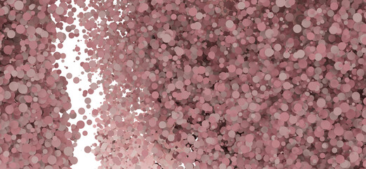 Abstract background of pink and mauve circles. Perfect for celebratory designs.