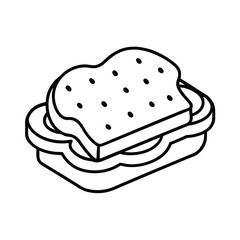 sandwich with cheese