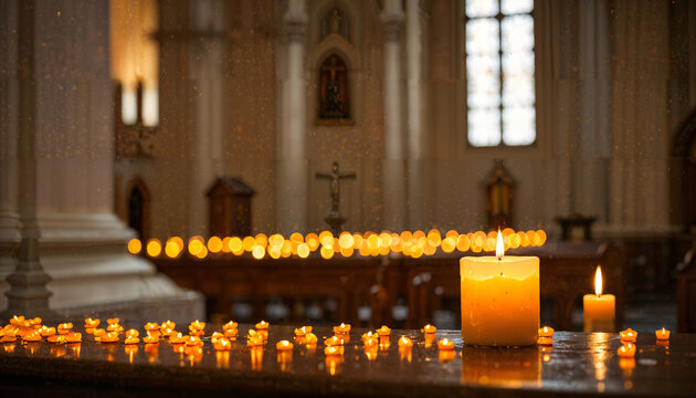Le calme d'une &eacute;glise