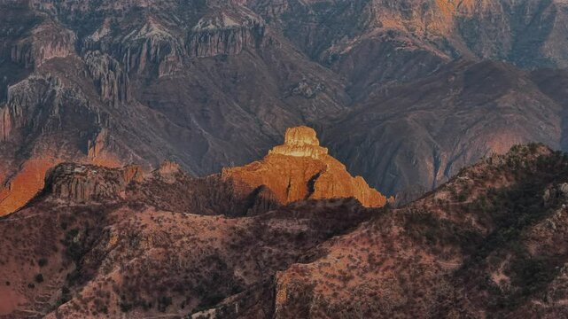 Copper canyon Chihuahua Mexico. great canyon like, in Mexican tourism park, chepe train 