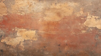 Textured wall, earthy tones, aged plaster, mottled surface.
