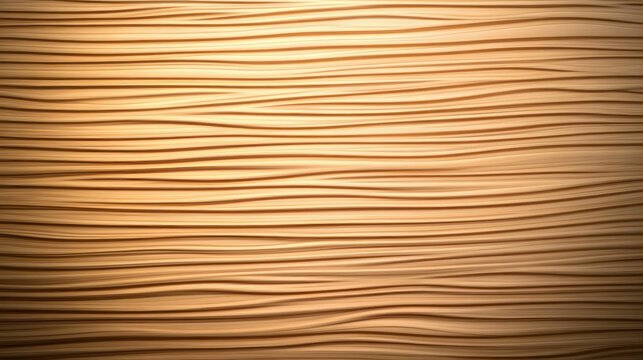 Light brown, wavy, parallel lines; textured surface.