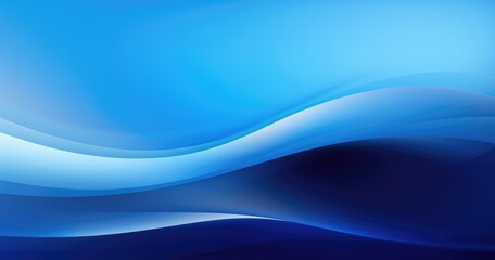 Fototapeta premium Blue gradient background vector presentation design with space for text, minimalistic style. 