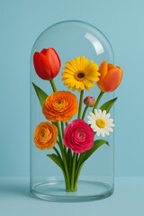 Fototapeta premium bouquet of flowers