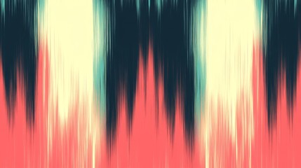 This seamless pattern combines ikat with abstract design elements, watercolor, damask style, digital florals, geometric shapes, ajrakh influences, allover paisley, African zig zag, batik aesthetics,