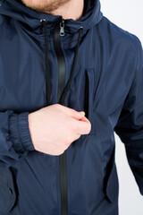 Introducing a Stylish Urban Jacket that is designed with a convenient and functional pocket, making it a perfect choice for both casual outings and active lifestyle pursuits, providing versatility