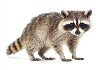 Fototapeta premium close up of a raccoon