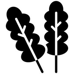 arugula solid icon