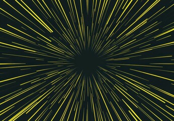 abstract fractal burst