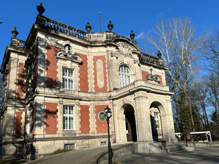 The Bachelor's Palace (also Bachelor's House), a historic palace in the Park in Świerklaniec, Poland.