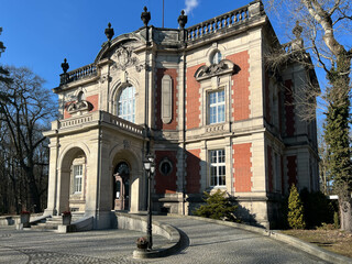 The Bachelor's Palace (also Bachelor's House), a historic palace in the Park in Świerklaniec, Poland.