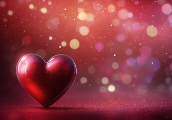 red heart background