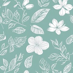 seamless floral background
