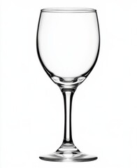 empty wine glass