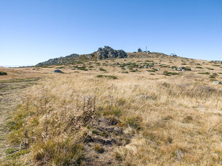 Vitosha Mountain near Cherni Vrah peak, Bulgaria