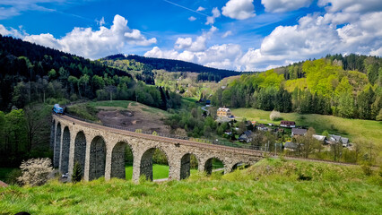 bridge in the mountains
