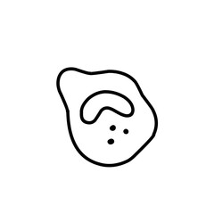 hand drawn immune cell icon